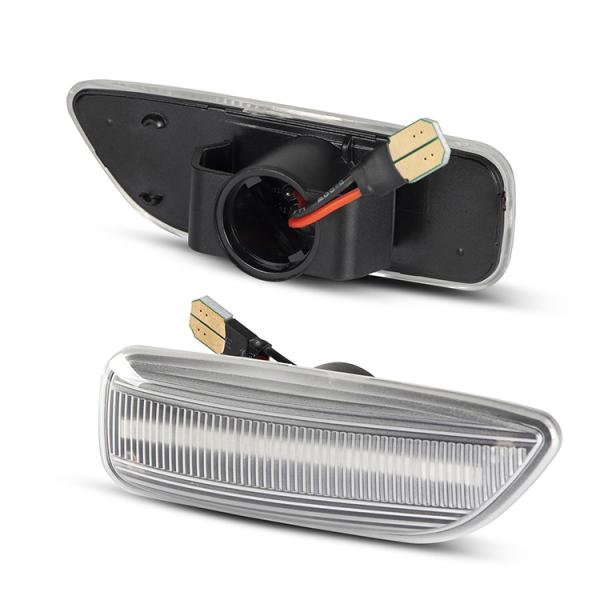 LED SEITENBLINKER für VOLVO S60 | S80 | V70 | XC70 | XC90 | KLARGLAS